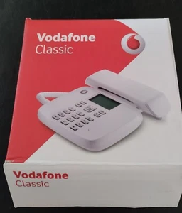Telefono Fisso con SIM slot GSM per anziani da tavolo casa filo vodafone classic - Foto 1 di 2