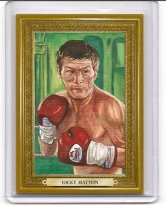 2011 Ringside Round Two Ricky Hatton Turkey Red Gold Insert Card /9 #116 - Bild 1 von 2