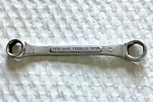 S-K TOOLS USA M-1618, 1/2" x 9/16" DOUBLE BOX WRENCH, 5.5" LONG, 6 POINT. - Bild 1 von 11