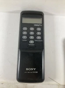 SONY RMT-VG6 Genuine Remote Control VCR VTR VHS - Picture 1 of 4