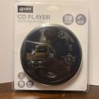 GPX PC332B Portable CD Player Antiskip Protection FM Radio With Earbuds New