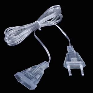 Power Extension Cable Plug Extender Wire For LED String Light Christmas Lig.t2 - Picture 1 of 8