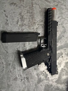 KJW Xcelerator 6" Hi-CAPA Gas Blowback Airsoft Pistol - Picture 1 of 9