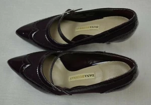 Dana Buchman Women's Burgundy Mary Jane Comfort  Shoes Size 5 - Picture 1 of 5