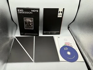EXO OBSESSION THE 6TH ALBUM BOX SET CD + LYRIC BOOK PHOTOBOOK POSTER - Imagen 1 de 12
