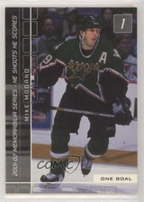 2001-02 ITG Be A Player Memorabilia He Shoots Scores Redemption Mike Modano HOF
