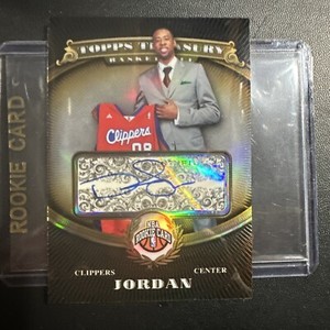 2008-09 Topps Treasury Bronze Refractor /50 DeAndre Jordan #139 Rookie Auto RC