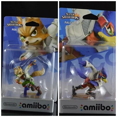 Nintendo amiibo Fox and Falco US Wii U Version  2014 - Image 1 of 4