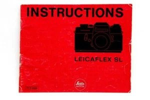 Excellent Leicaflex SL Instructions #P-1038 - Picture 1 of 2