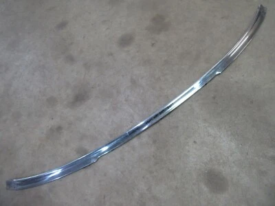 1977 Jaguar XJS exterior front lower bottom trim molding piece stainless - Image 1 of 4