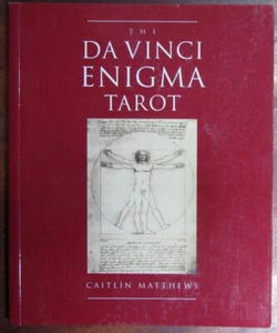 Caitlín Matthews; The Da Vinci Enigma Tarot (VG PB) Book Only - Picture 1 of 5