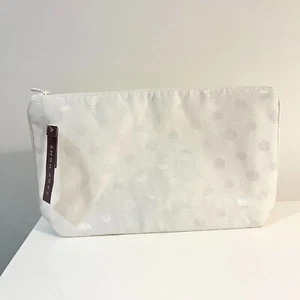 ZARA HOME Cosmetic Makeup Bag in White for Travel Case Clutch Pouch -NEW + TAGS - Picture 1 of 6