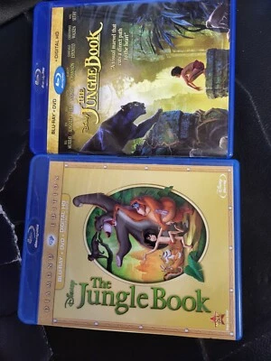 LOT OF 2: The Jungle Book [DIAMOND ED.] + THE JUNGLE BOOK LIVE [Blu-Ray+ DVD] - Image 1 of 2