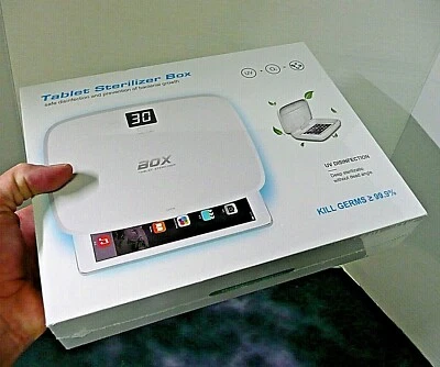 Tablet Sterilizer Box-with wireless charging for Smartphone & earphone - Image 1 of 4