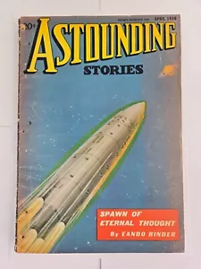 Astounding Stories Pulp Magazine April 1936 H.P. Lovecraft Mountains of Madness - Picture 1 of 9