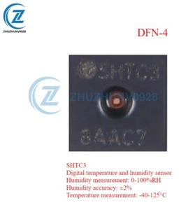 Original SHTC3 DFN-4 Digital Temperature and Humidity Sensor IC - Picture 1 of 5