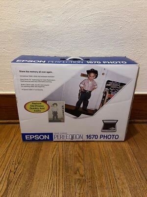 Epson Perfection 1670 PHOTO Flatbed Scanner - Image 1 of 4