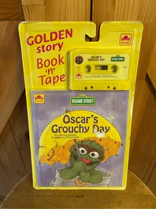 Vtg golden story book and tape Oscar’s grouchy day 1992 sealed (0994) - Picture 1 of 4