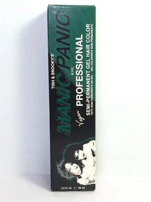 Color de cabello en gel semipermanente Manic Panic - verde serpentina, 3 oz Foto 1 de 2