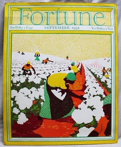 FORTUNE MAGAZINE SEPTEMBER 1931 AMERICAN GLOBAL BUSINESS PUBLICATION VINTAGE - Picture 1 of 18