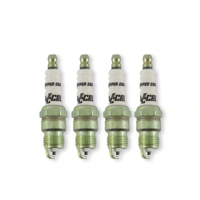 ACCEL 0574S-4 HP Copper Spark Plug - Shorty - Image 1 of 4