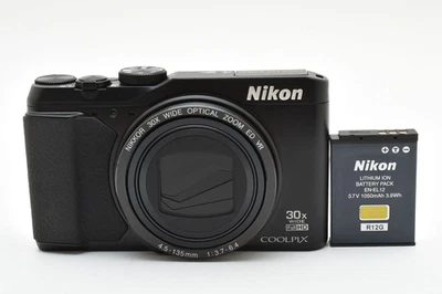 Used Nikon Coolpix S9900 Black 16.0MP 30x Compact Digital Camera - Image 1 of 4