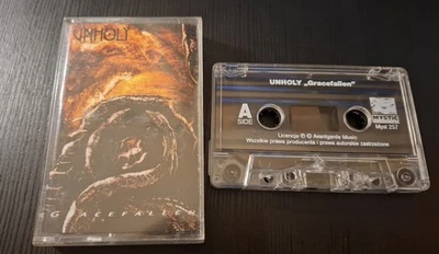 Unholy ‎– Gracefallen 2000 MC Cassette - RARE! Mayhem, Beherit - Bild 1 von 2