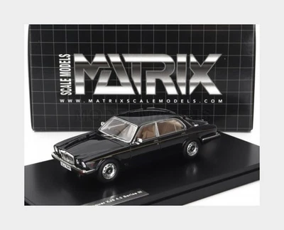 MATRIX SCALE MODELS MX41001-283 JAGUAR - XJ6 SIII 4.2 1979 - BLACK - 1/43 - Immagine 1 di 2