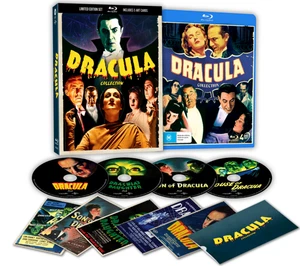 Dracula Film Collection (1931-1945) Blu-Ray Limited Edition [3D Cover Art Cards] - Picture 1 of 1