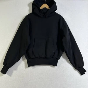 Yeezy YZY x Gap Double Layer Perfect Hoodie Sweatshirt Mens XS Black Thick - Picture 1 of 8