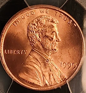 Lot Of 2 Separately Slabbed 1995-LINCOLN Memorial Cent - PCGS MS66RD One W/ DDO - Picture 1 of 12