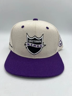 Nuevo Sacramento Kings X Swish "Sac Proud" Auténtico NBA Baloncesto Snapback Sombrero Foto 1 de 4