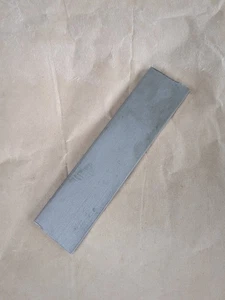 Edelstahlanode 3 mm x 25 mm x 100 mm für Goldgalvaniklösung. - Bild 1 von 1