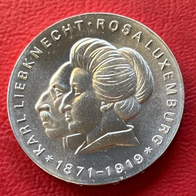 20 Marks DDR 1971 St / Karl Liebknecht / Rosa Luxemburg / J#1533 - Image 1 of 2
