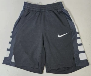 Nike Boys' Basketball Shorts Dri-Fit Black Size Medium Athletic With Pockets - Picture 1 of 8