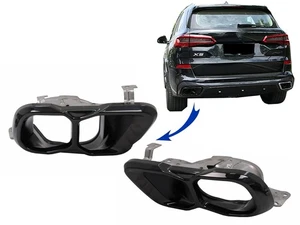 Endrohre Auspuffspitzen für BMW X5 G05 X6 G06 X7 G07 M-Paket 18+ M Sport Design - Bild 1 von 11