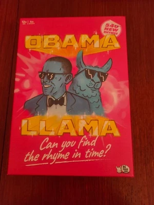 Obama Llama 2021 Edition Family Party Game Complete VGC Free UK P&P - Image 1 of 4