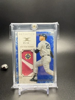 2017 Topps Definitive Collection Jumbo Patch Relic /30 Mark Teixeira #DJRC-MTE - Image 1 of 2