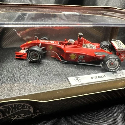Ferrari F2001 Rubens Barrichello 2001 Hot Wheels Racing 1/43 en caja de EE. UU. Foto 1 de 4