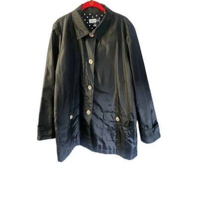 Chaqueta de abrigo Jones Wear Studio para mujer XL negra Foto 1 de 3