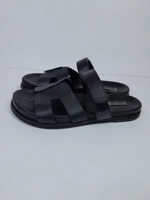 Sandalias Anthropologie Bibi Lou Mindy Slide Negras Talla 40 EE. UU. 10  Foto 1 de 4