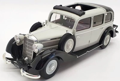 Triple 9 1/18 Scale 1800105 - 1936 Mercedes Benz 260D Pullman Landualet - Grey - Image 1 of 4