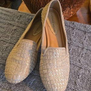 Antonio Melani – Damen-Halbschuhe Melani Georgie Gold – Größe 7,5 - Bild 1 von 9