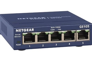 GS105NA NETGEAR 5-PORT GIGABIT SWITCH - Picture 1 of 4