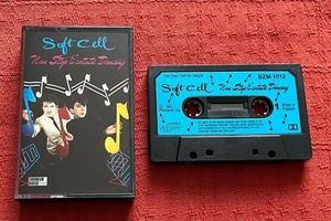 SOFT CELL - CASSETTE TAPE WITH PAPER LABELS - NON STOP ECSTATIC DANCING - Picture 1 of 5