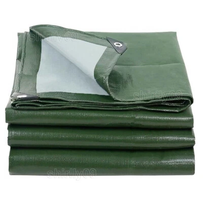 TANBURO 280g Abdeckplane Gewebeplane Plane Schutzplane Bootsplane mit Ösen Holzplane DE