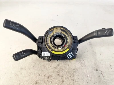 11-17 VOLKSWAGEN TOUAREG STEERING COLUMN WHEEL ANGLE SENSOR WIPER SWITCH OEM - Image 1 of 4