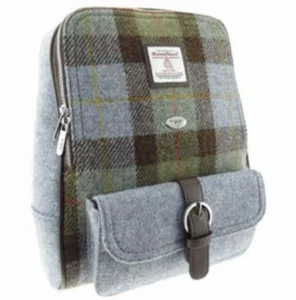 Women's Harris Tweed 'Naver' Backpack in LB1013-COL 15/115 LB1013 - Picture 1 of 9