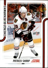 2011-12 Score Chicago Blackhawks Hockey Card #116 Patrick Sharp