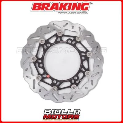 WK103R FRONT BRAKE DISC RIGHT BRAKING KAWASAKI NINJA 250 R 250 2009 - WAVE FLO - Image 1 of 4